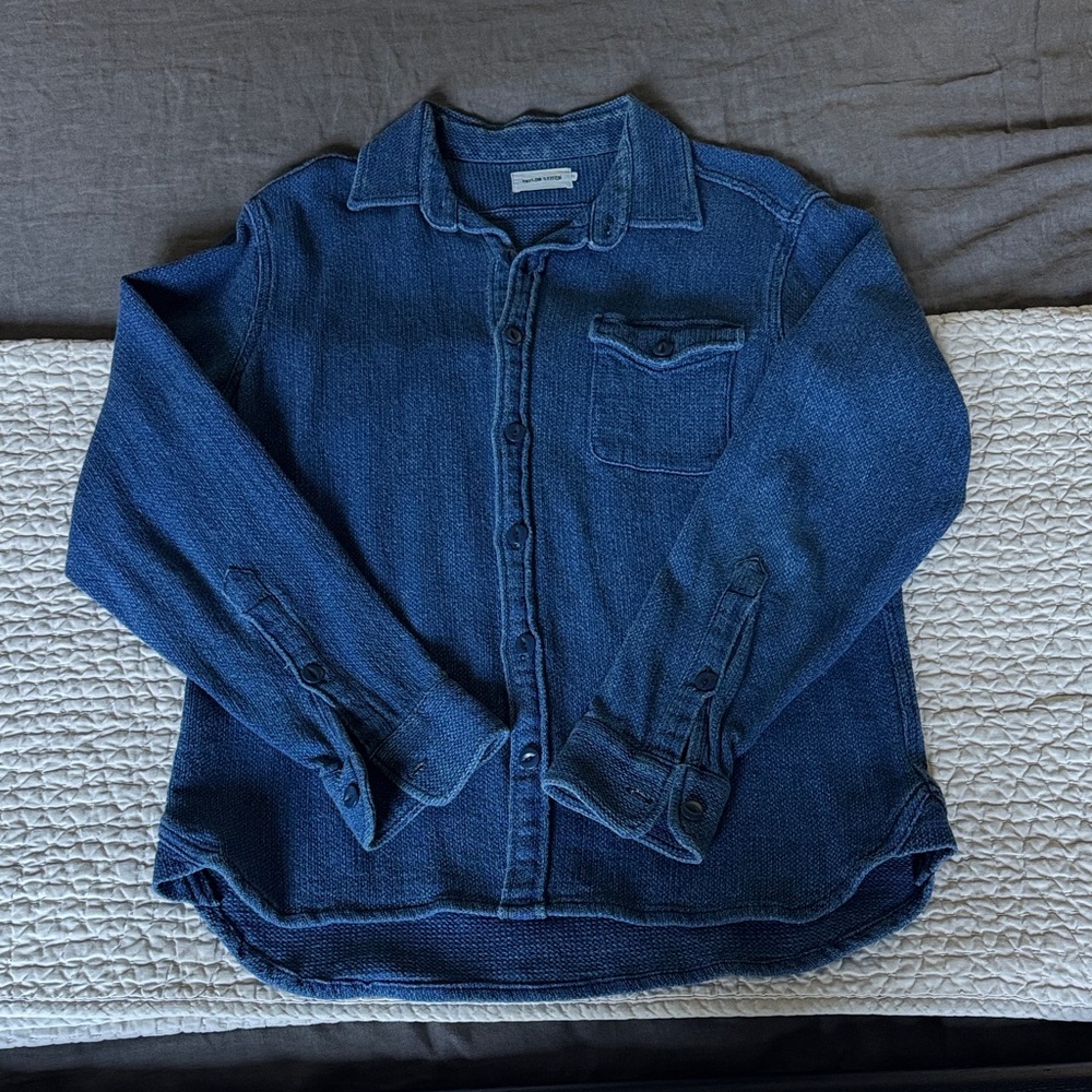 Taylor Stitch Indigo Shirt Jacket